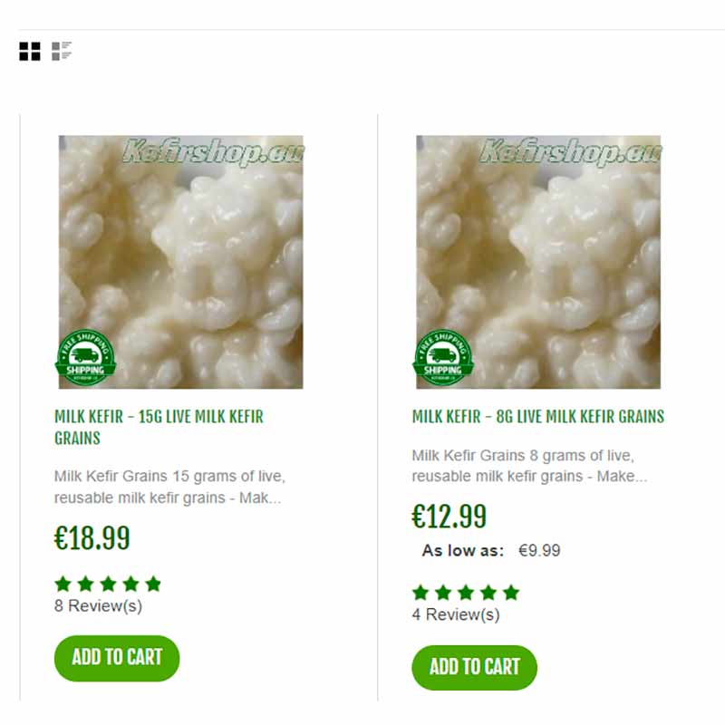 Buy milk kefir grains